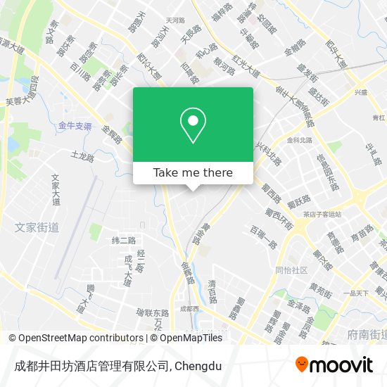成都井田坊酒店管理有限公司 map
