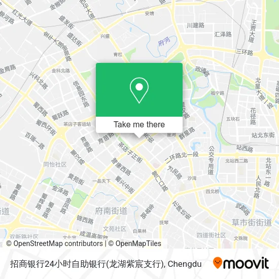 招商银行24小时自助银行(龙湖紫宸支行) map