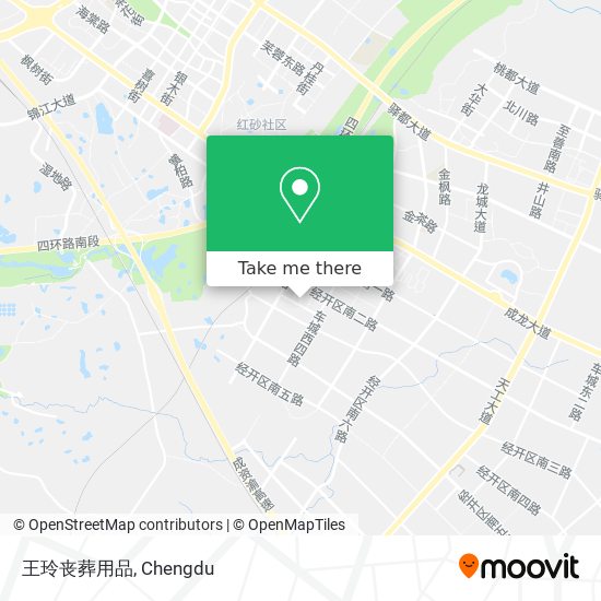 王玲丧葬用品 map
