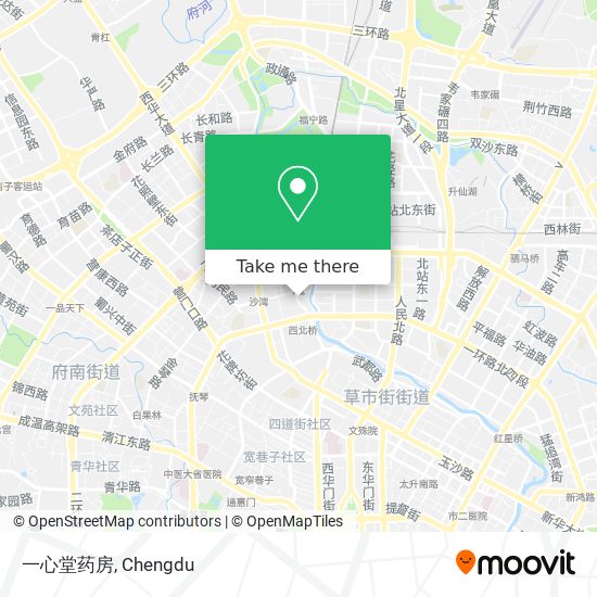 一心堂药房 map