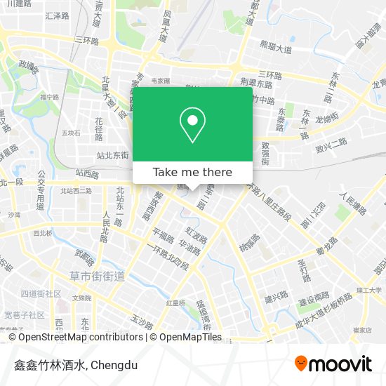 鑫鑫竹林酒水 map
