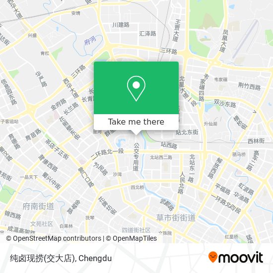 纯卤现捞(交大店) map