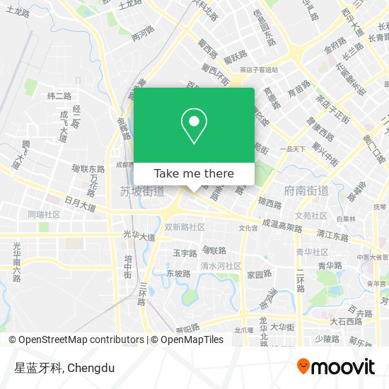 星蓝牙科 map