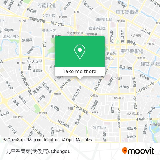 九里香冒菜(武侯店) map