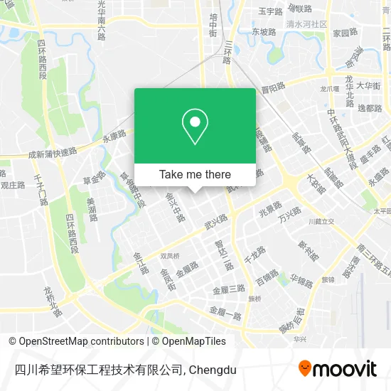 四川希望环保工程技术有限公司 map