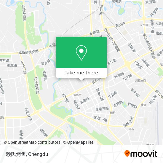 赖氏烤鱼 map
