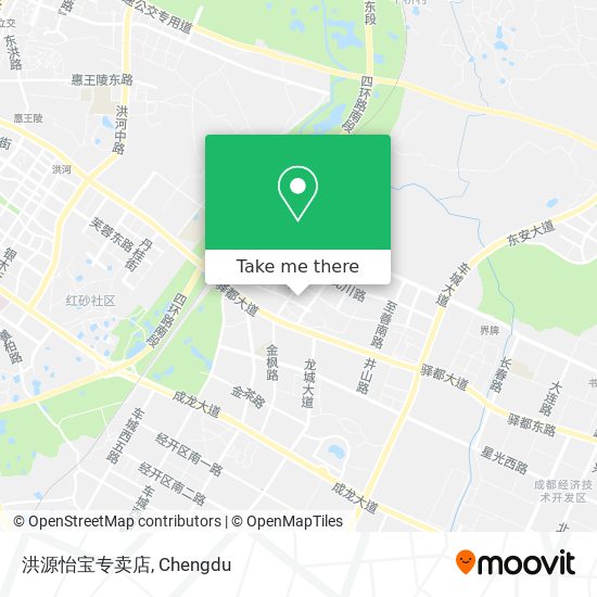 洪源怡宝专卖店 map
