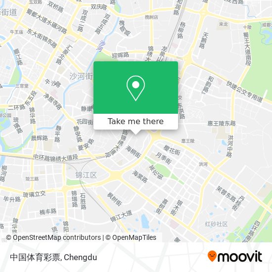 中国体育彩票 map