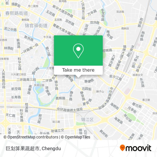 巨划算果蔬超市 map