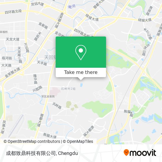 成都致鼎科技有限公司 map