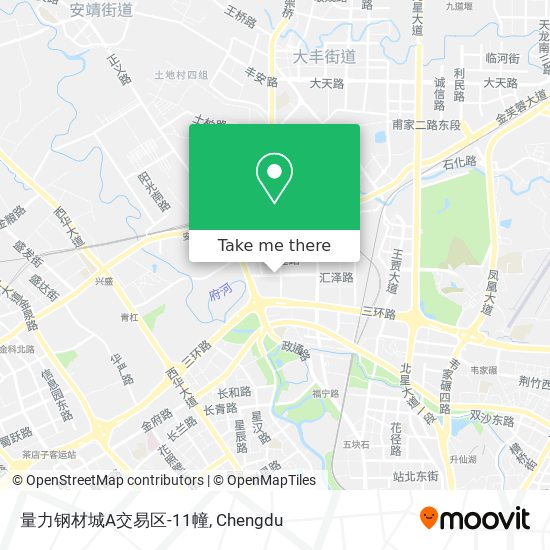 量力钢材城A交易区-11幢 map