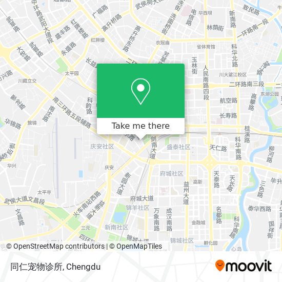 同仁宠物诊所 map