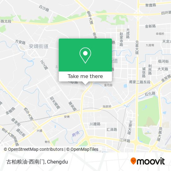 古柏粮油-西南门 map