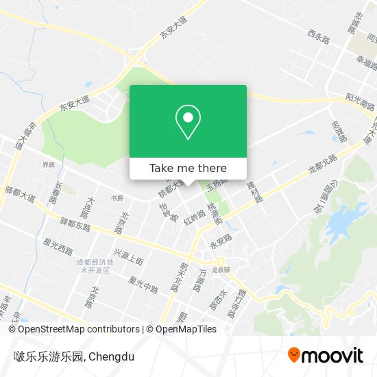 啵乐乐游乐园 map