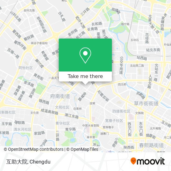 互助大院 map