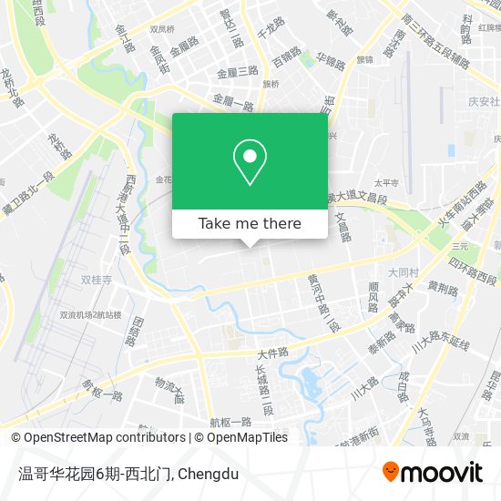 温哥华花园6期-西北门 map