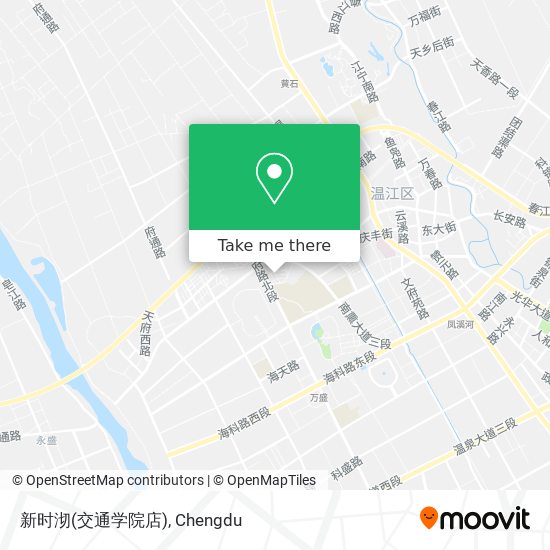 新时沏(交通学院店) map