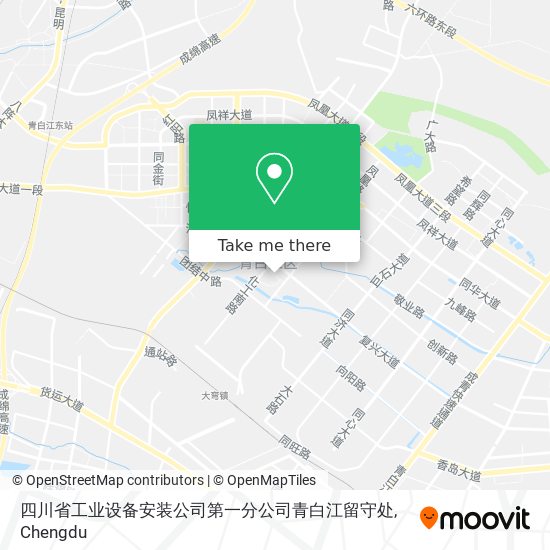 四川省工业设备安装公司第一分公司青白江留守处 map