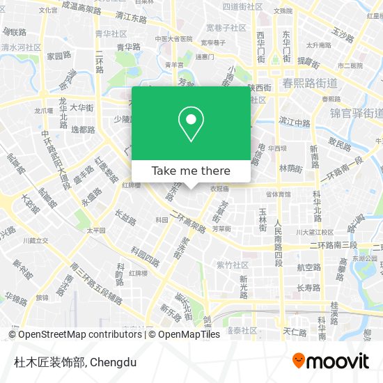 杜木匠装饰部 map