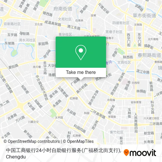 中国工商银行24小时自助银行服务(广福桥北街支行) map