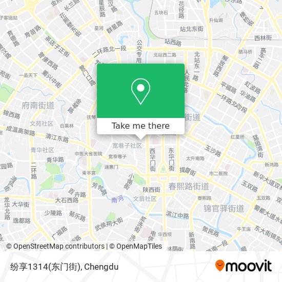 纷享1314(东门街) map
