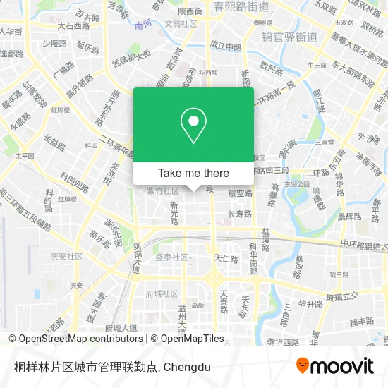 桐样林片区城市管理联勤点 map