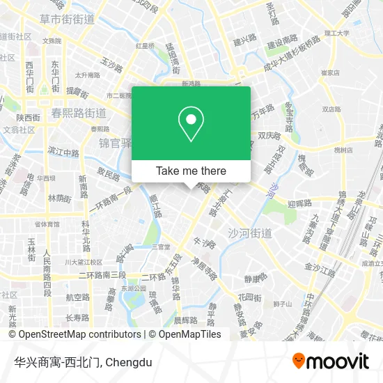 华兴商寓-西北门 map