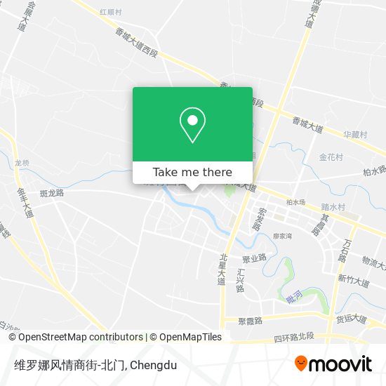维罗娜风情商街-北门 map
