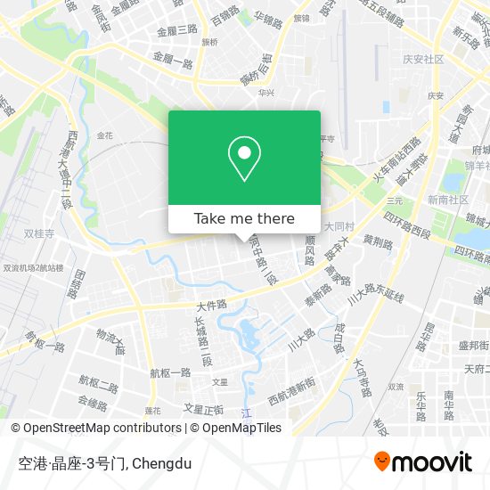 空港·晶座-3号门 map