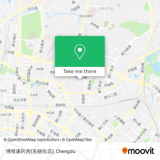 博维康药房(东丽街店) map