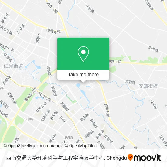 西南交通大学环境科学与工程实验教学中心 map