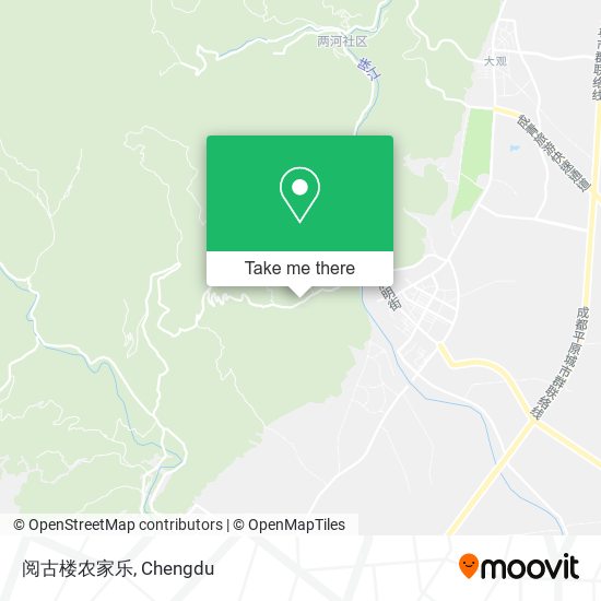 阅古楼农家乐 map
