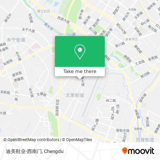 迪美鞋业-西南门 map