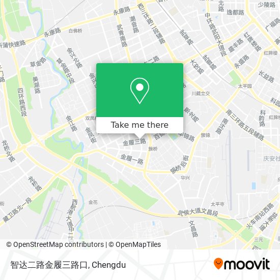 智达二路金履三路口 map