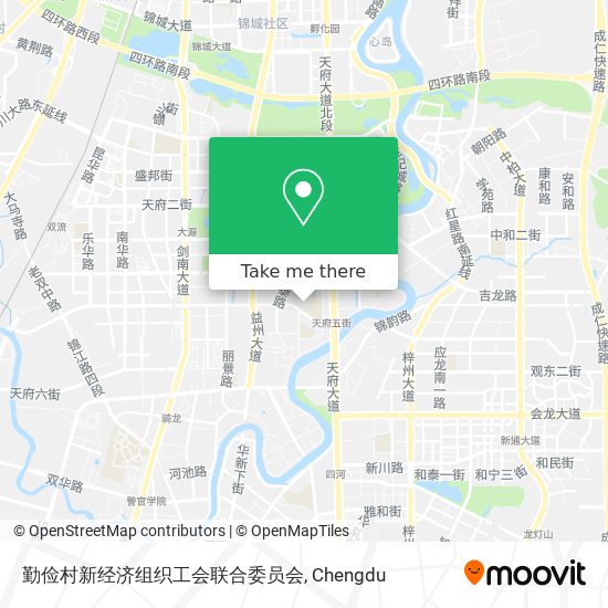 勤俭村新经济组织工会联合委员会 map