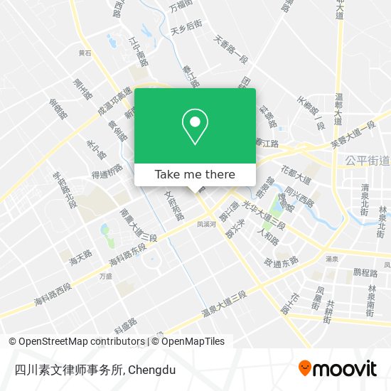 四川素文律师事务所 map