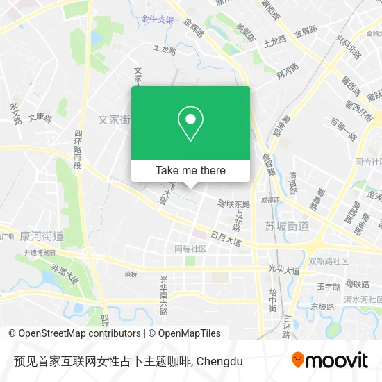预见首家互联网女性占卜主题咖啡 map