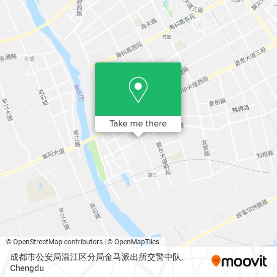 成都市公安局温江区分局金马派出所交警中队 map