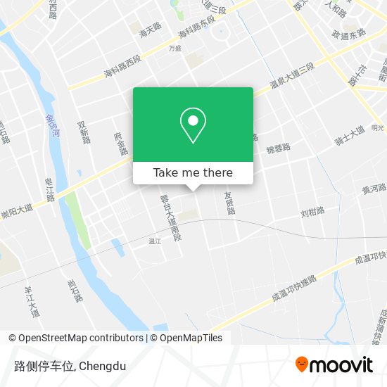 路侧停车位 map