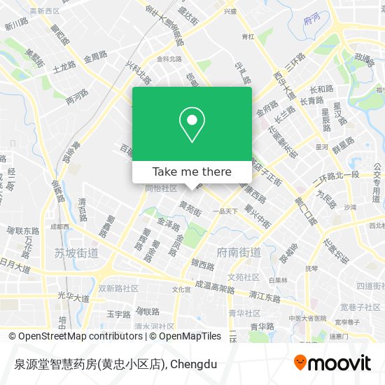泉源堂智慧药房(黄忠小区店) map