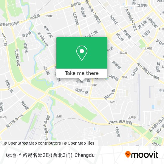 绿地·圣路易名邸2期(西北2门) map