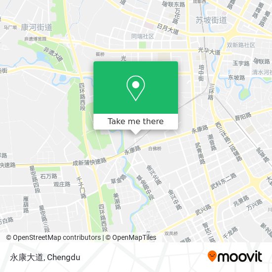 永康大道 map
