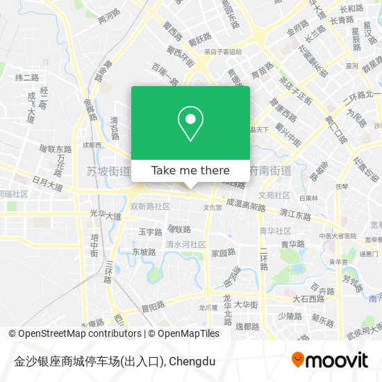 金沙银座商城停车场(出入口) map