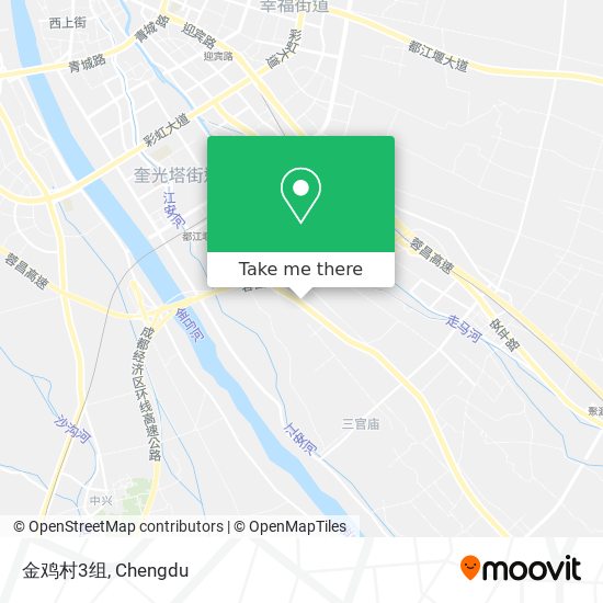 金鸡村3组 map