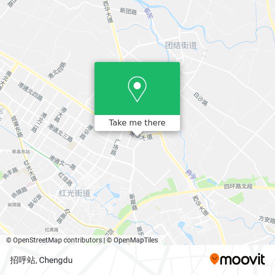 招呼站 map