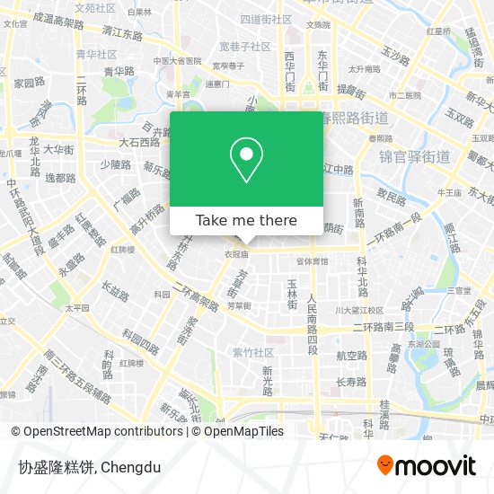 协盛隆糕饼 map