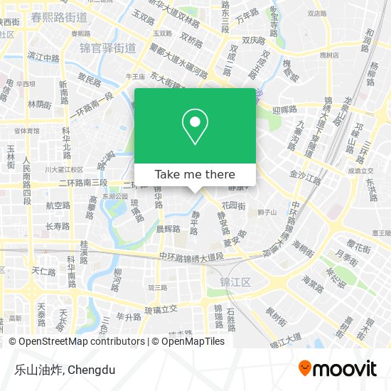 乐山油炸 map