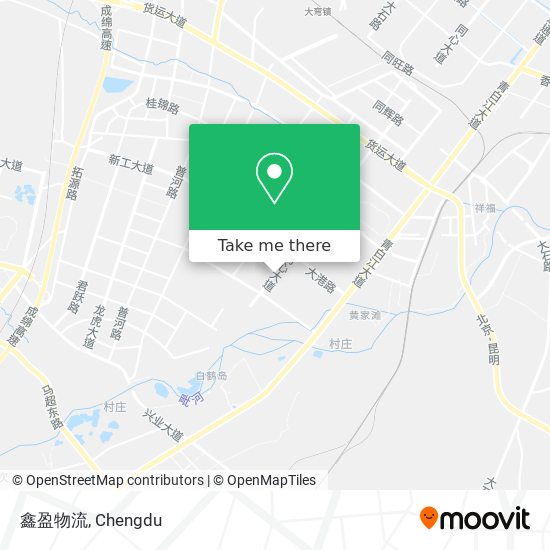 鑫盈物流 map
