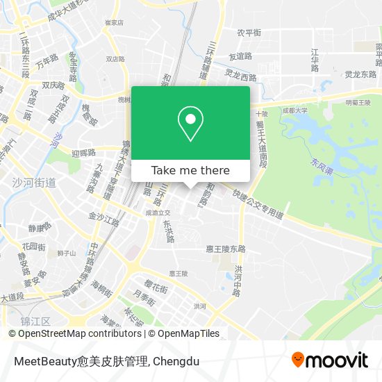 MeetBeauty愈美皮肤管理 map