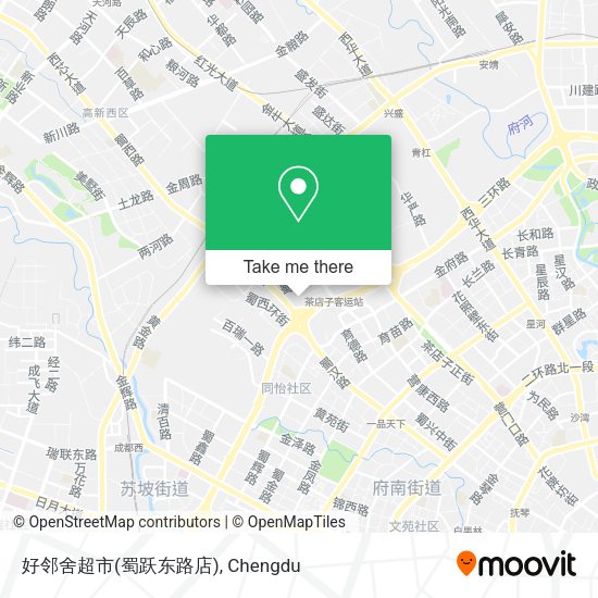 好邻舍超市(蜀跃东路店) map